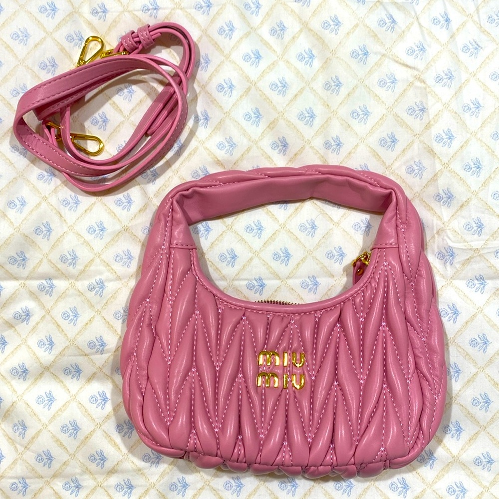 Pink Miu Miu bag